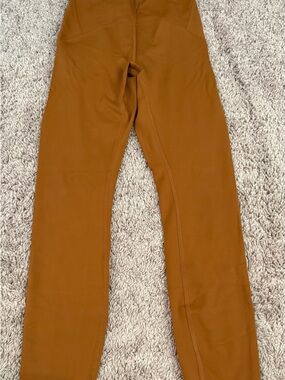 Women’s lululemon Rust Brown/ Copper Stretch Leggings